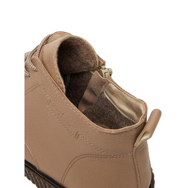 Rieker Y4304-20 Beige Ankle Boots