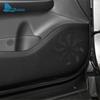 Door Anti-kick Pad For For Hyundai Tucson    2024 2025 2026 LHD RHD Car Leather Carbon Mat Interior Trim Accessories