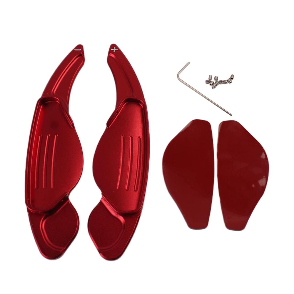 Aluminum Steering Wheel Paddle Shifter Extension Cover Trim Shift for Jaguar F-Pace E-Pace XE XF XJ for Land Rover Evoque