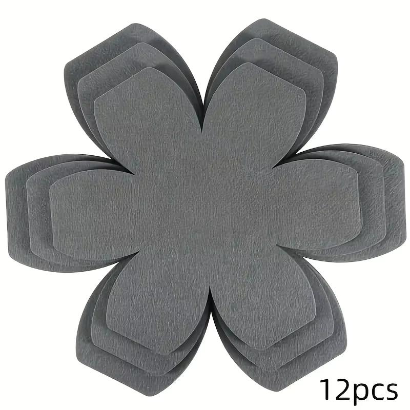 12Pcs Felt Pot Pan Protecetors Anti Scratch Non-Stick Divider Pads Pan Bottom Heat Insulation Protect Kitchen Cookware tools