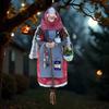 Automobile Pendant Handmade Kitchen Witch Doll Multipurpose Halloween Witch Figurine Luck Charm Home Decoration