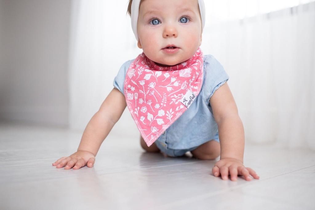Copper Pearl Baby One Size Bib, Amelia,