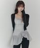 Twee Moline Summer See-Through Long Sleeve Cardigan