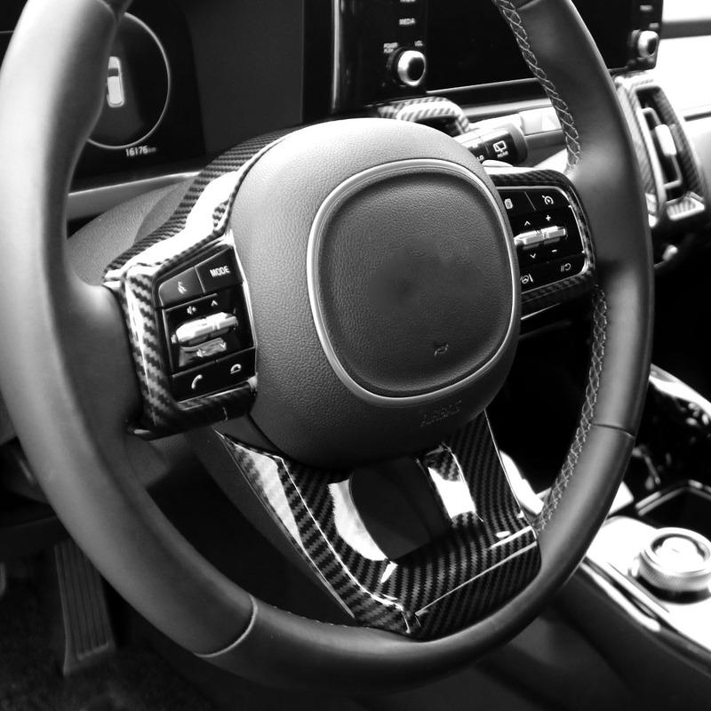 For Kia Sorento MQ4 -2026 LHD/RHD ABS Steering Wheel Control Button Frame Cover Trim Interior Car Styling Accessories