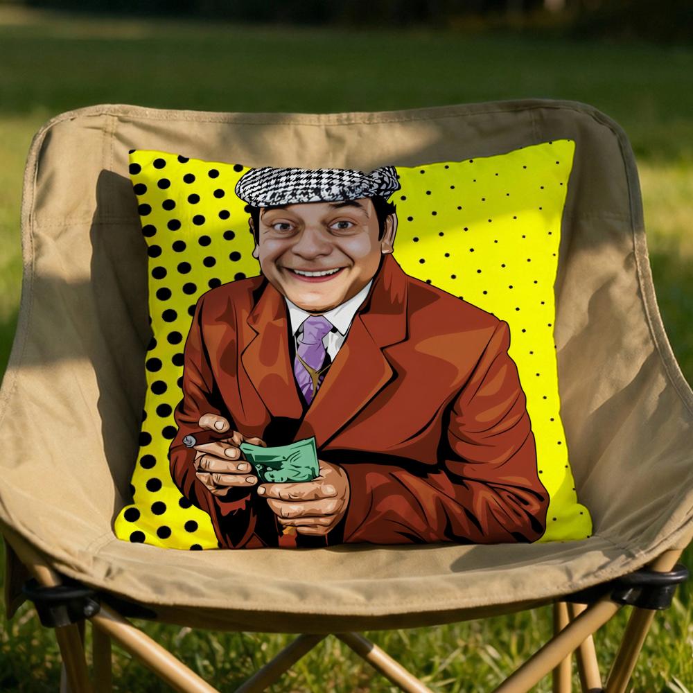 

OOnly Fools And HHorses Cushion Cover Soft Reversible Durable Pillow Cover MultiScene Use for Home Car Daily Comfort 30X30cm