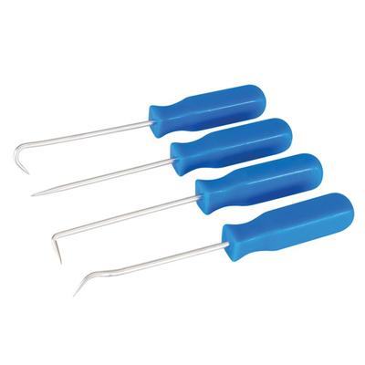 El más nuevo juego de 4 Uds de ganchos para recoger coches, herramientas manuales artesanales, extractor de juntas tóricas, removedor de juntas tóricas