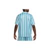 Nike T Shirts Men's Sky Blue Polo Collar Moderate Straight Fit DX0342-442