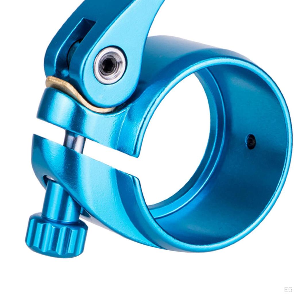 Seat Clamp 40.8MM Aluminium Alloy post Collar, Seatpost Clip Quick and Easy Adjustment of