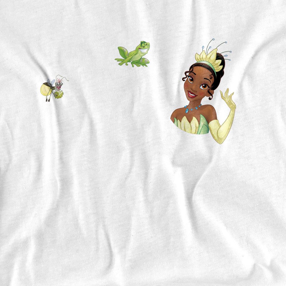 The Princess and the Frog Unisex Adult Cool Vibes Tiana & Prince Naveen T-Shirt
