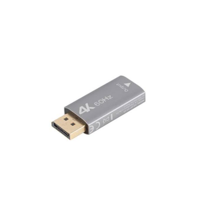 Adaptér - Lanberg - DisplayPort na HDMI - 4K - 1 kus - Konektor samec-samice