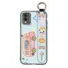 Durable Lanyard Phone Case For Nokia C32 Phone Holder Dirt-resistant Anti-knock Wristband Cartoon Wrist Strap Cute Ring