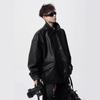 Men's Retro High Street Motorcycle Leather Jacket - Autumn/Winter Loose-Fit Lapel Coat