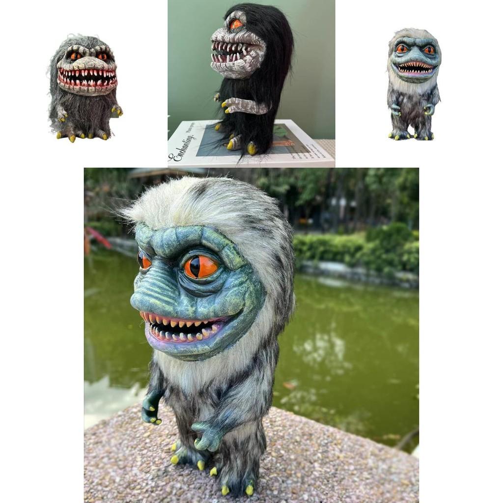 Critters Poseable Prop Doll Realistic Alien Latex Plush Toy For Bars And Stages 25cm/9.84in And 20cm/7.87in