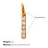 Exquisite Shining Diamond-Encrusted Gold Pendant, High-End Temperament, Light Luxury Earrings, Necklaces, Jewelry Accessories