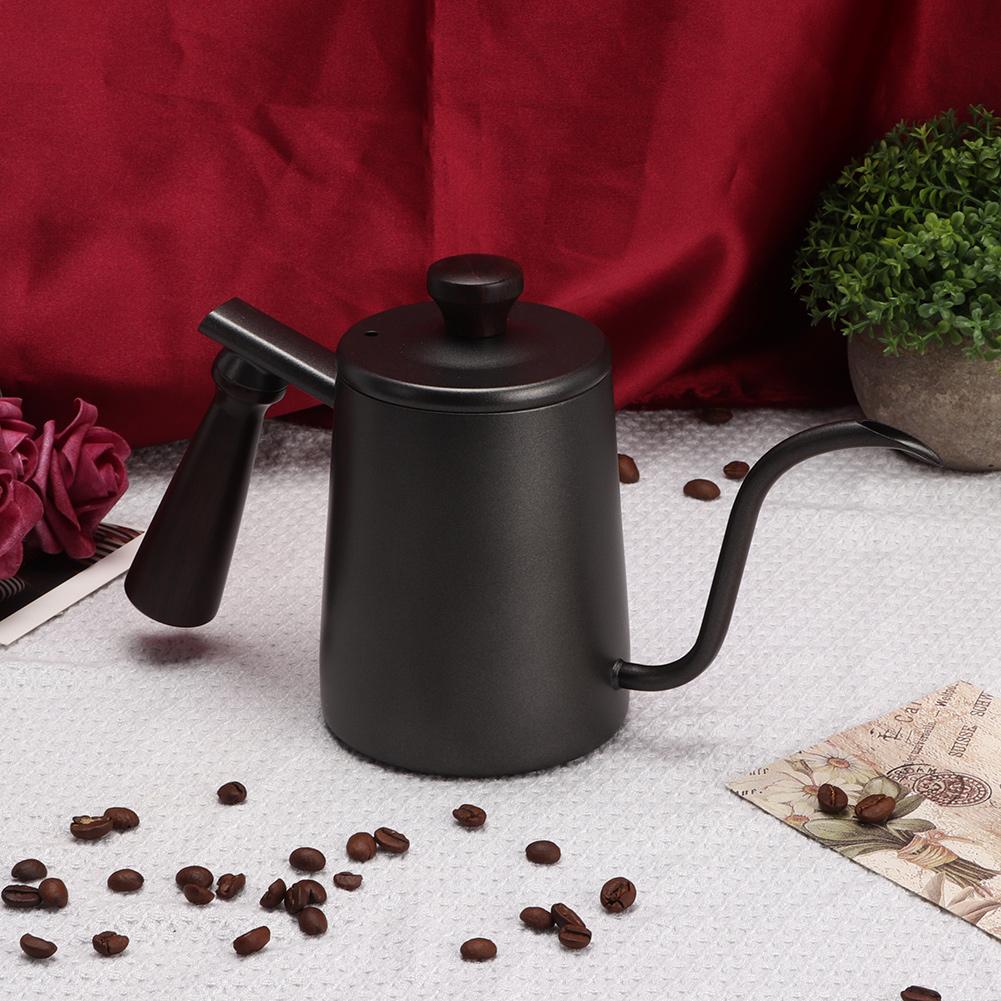 700ml Stainless Steel Water Tea Coffee Pot Long Narrow Spout Kettle for Home Use