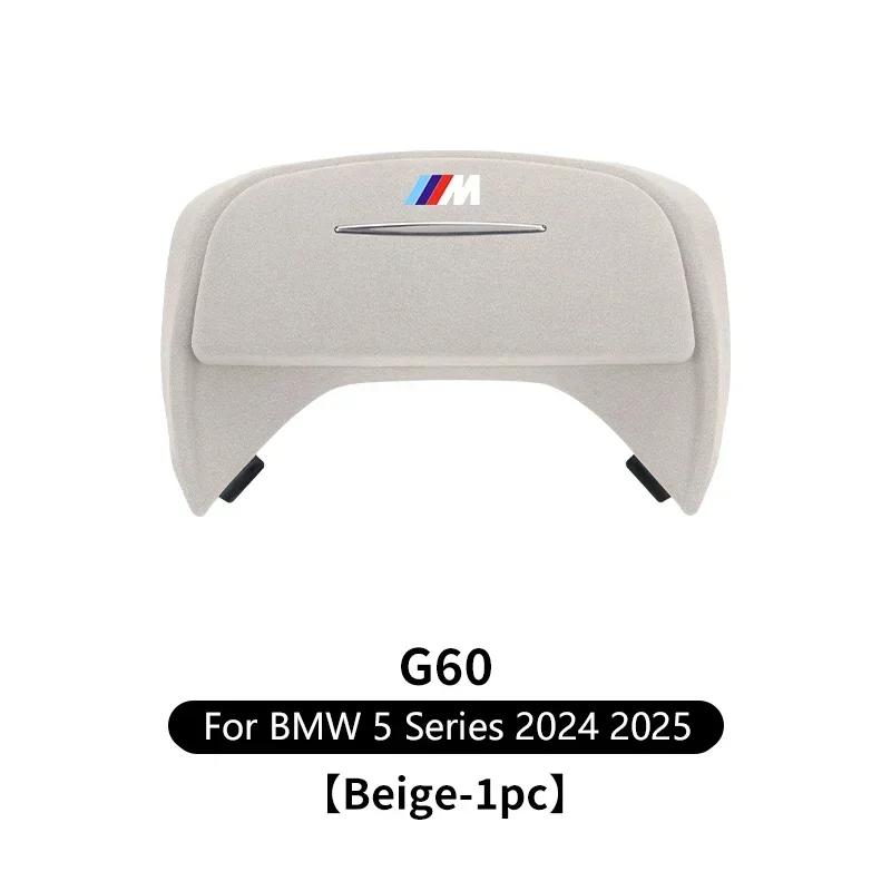 

-Sunroof Car Sunglasses Holder Glasses Case Suede Sunglasses Storage Box For BMW 3 5 Series X3 X5 G30 G20 G01 G02 G05 G07 U11 G6