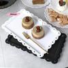 1Pc Elegant Plastic Cake Stand Display Holder Tray for Wedding Birthday Party Christening Bridal Shower Christmas