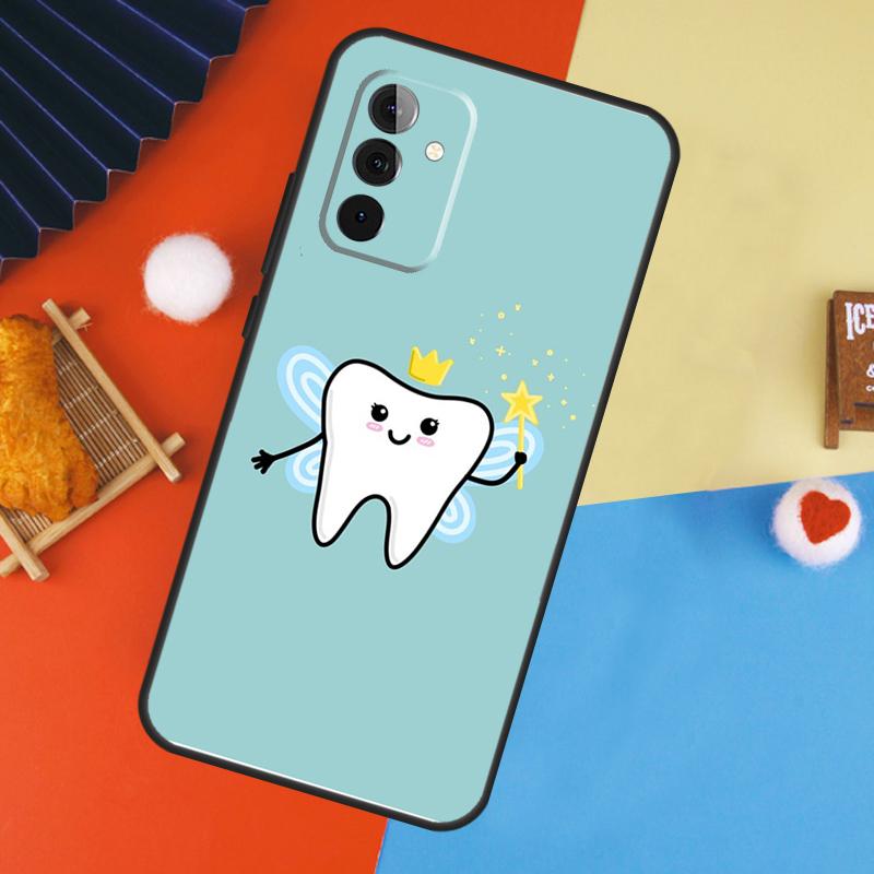 Dentist Dental Teeth Tooth Doctor Case For Samsung Galaxy A16 A26 A36 A56 A17 A55 A35 A15 A52 A32 A12 A53 A33 A13 A14 A34 A54