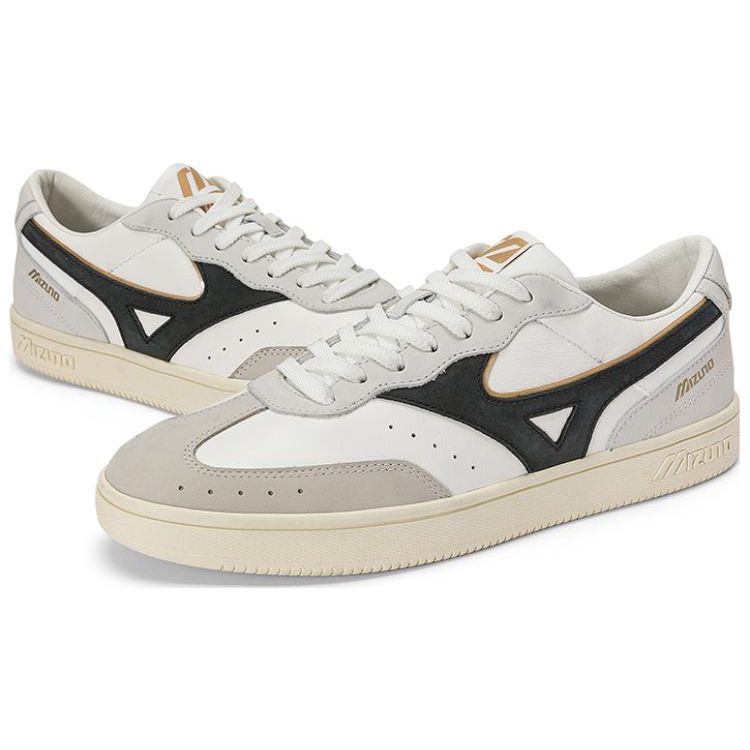 Mizuno Court Lite Slip Resistant Lightweight Low Top Sneakers Unisex Sneakers White Gray D1GH223202