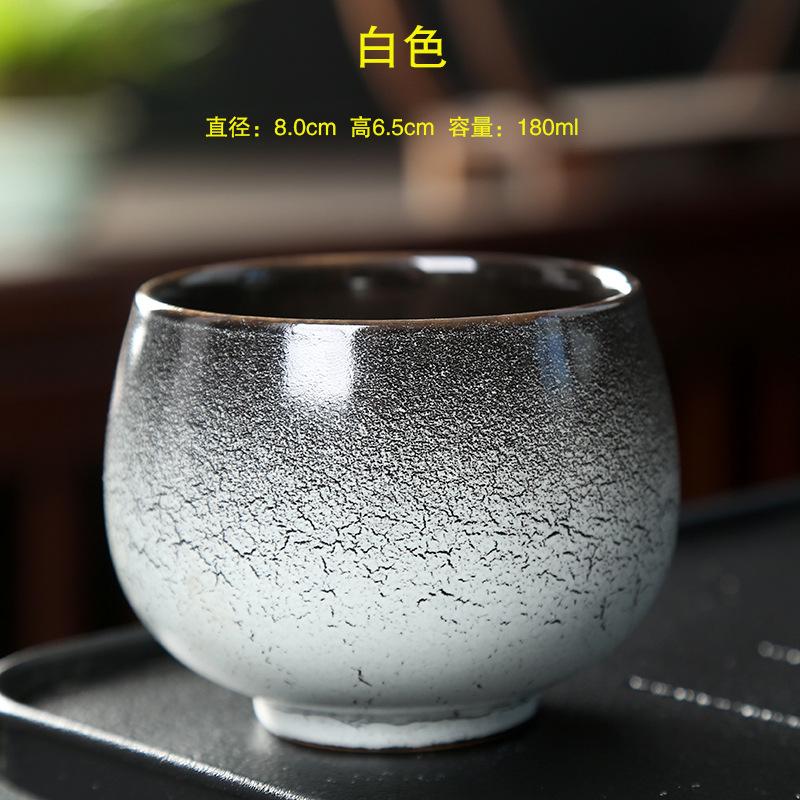 Japanese Espresso Creative Gradual Change Color Water Cup Teacup Kiln Change Master Cup Single Cup Tea Bowl
