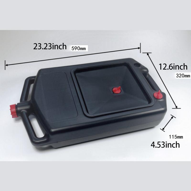 9L car oil collection pot maintenance and care tools: oil collection basin, oil pan, oil collection pot, oil discharge pot