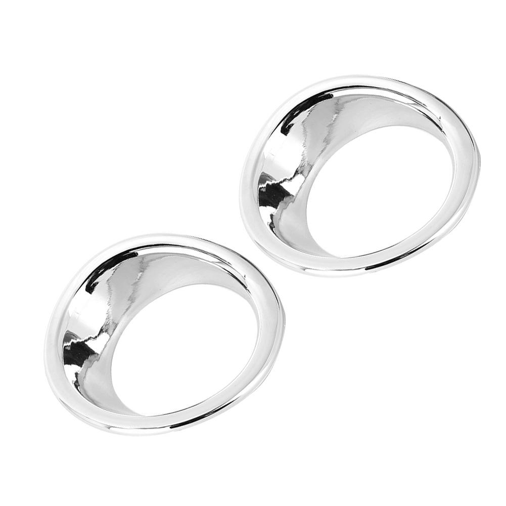 ABS Chrome Front Fog Light Cover Trim Car Decoration Fits for Toyota Prius Hatchback 20192020