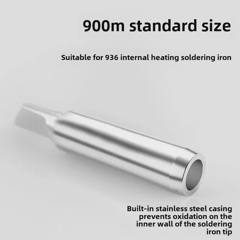 Soldering Iron Tips: K-Type, Knife, Horseshoe, I-Tip, Internal Heat B-Tip, 936 Series, 900 Pointed.