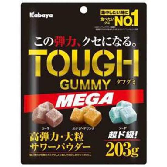 

Kabaya tough gummy MEGA 203g x 6 bags