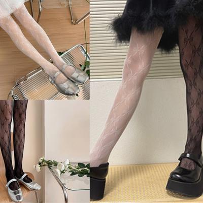 Patterned Fishnet Stockings Leggings,Highs Waist Tights Stockings for Women,Fishnets Thigh Highs Stockings Pantyhose
