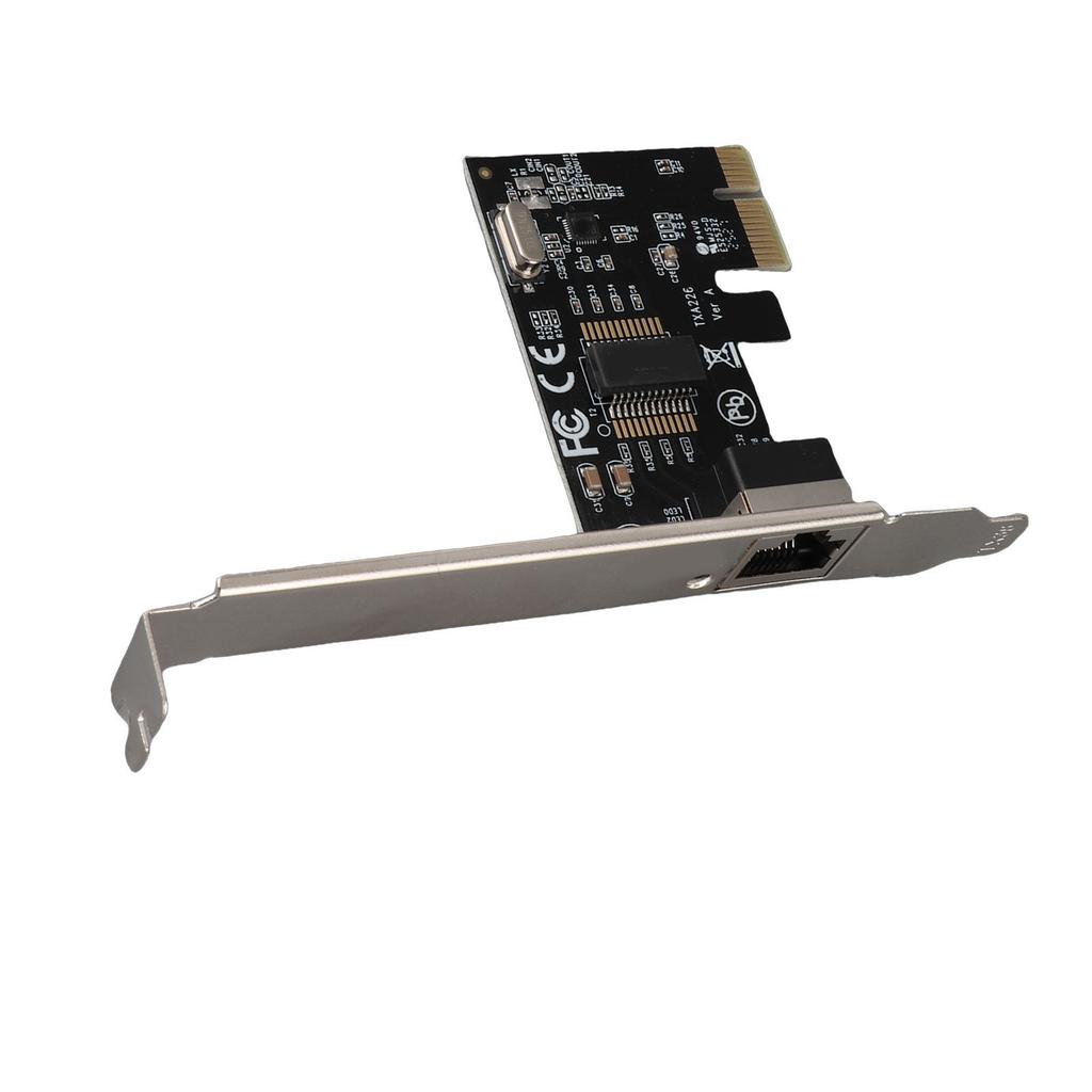 PCIe Netzwerkkarte 10 100 1000Mbps Auto-Negotiate Halb/Vollduplex Gigabit-Ethernet-Karte für Computer-Server