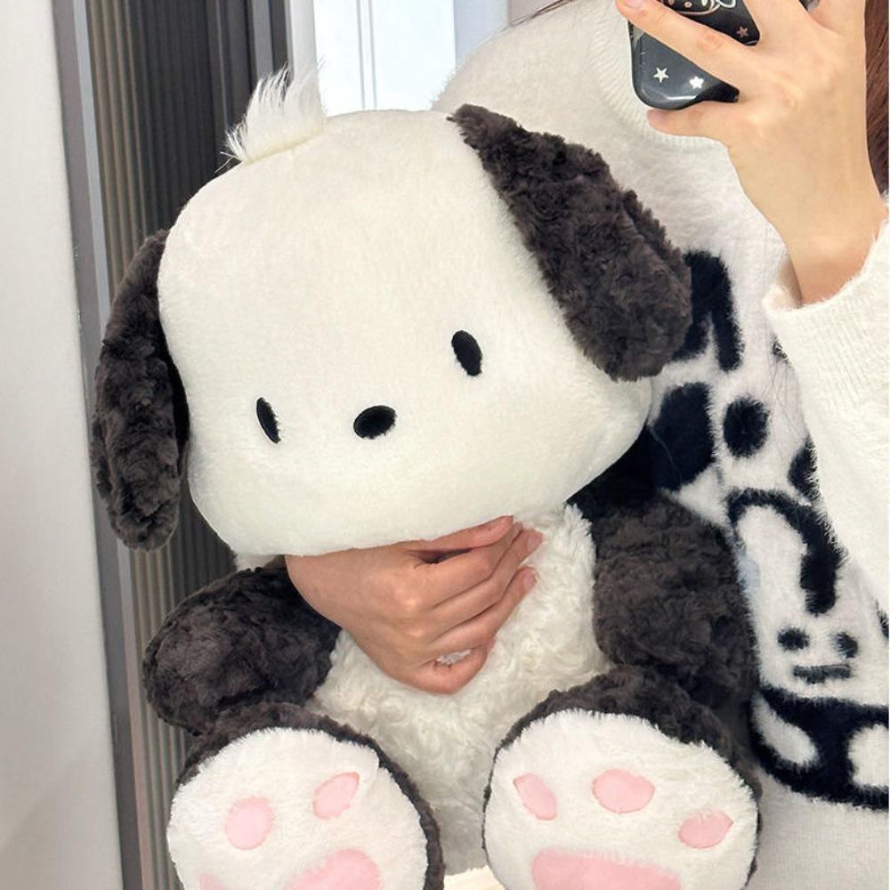 Giant panda transforms into Pacha dog plush toy doll Pacha dog with panda hood doll birthday gift female
