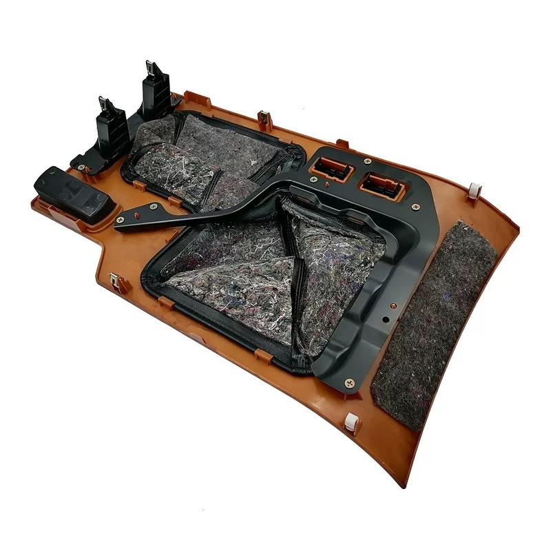For Toyota LC100 FJ100 For Land Cruiser 100 Center Console Wooden Gear Shifter Penal Trim Replacement MT Interior Accessories