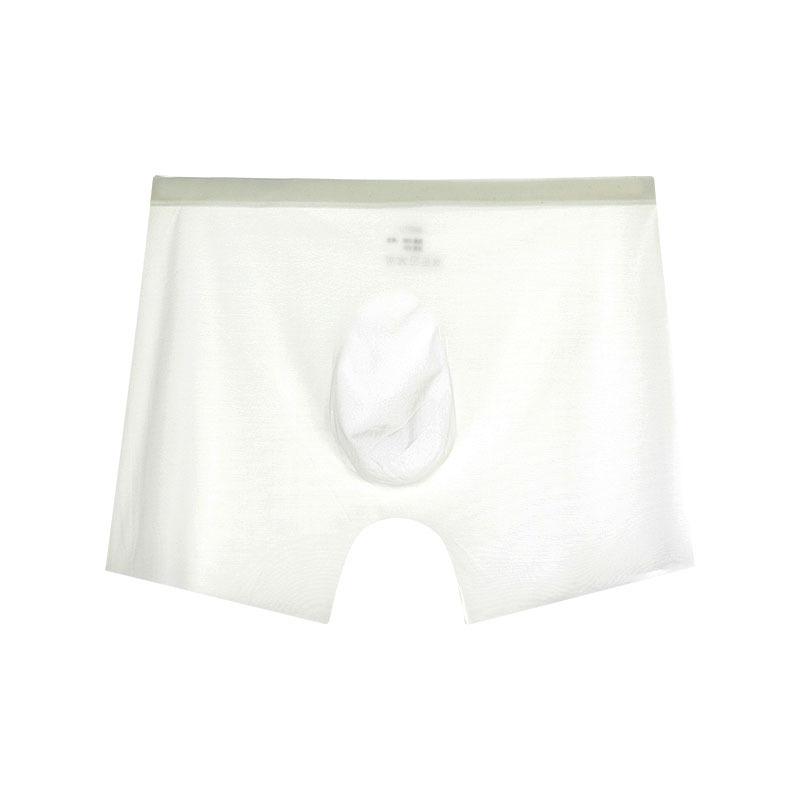 Men's Summer Lightweight Sexy Ice Silk Breathable Four-cornered Underpants