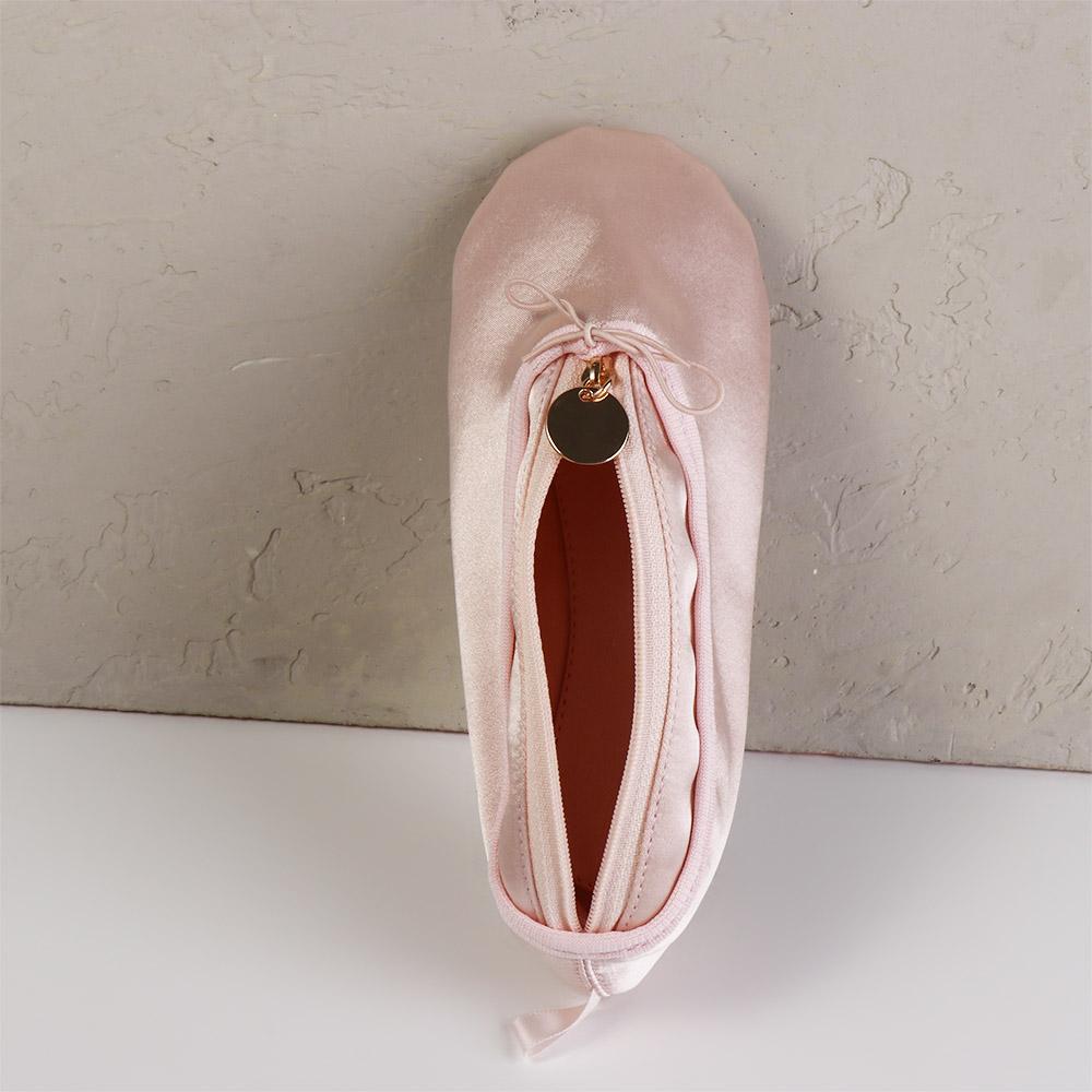 Großes Ballettschuh-Federmäppchen Niedliches Design Stifthalter Ballerina-Stifttasche Schul-Federmäppchen Schreibtisch-Organizer
