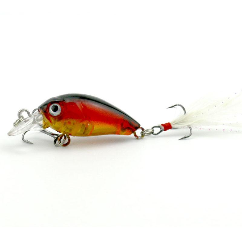 

1 шт., мини-воробка HENGJIA, пластиковая рыболовная воблер на щуку, рыболовные снасти, оборудование