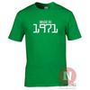 Made In 1971 TShirt Birthday Celebration Funny Party Present Gift Teeshirt