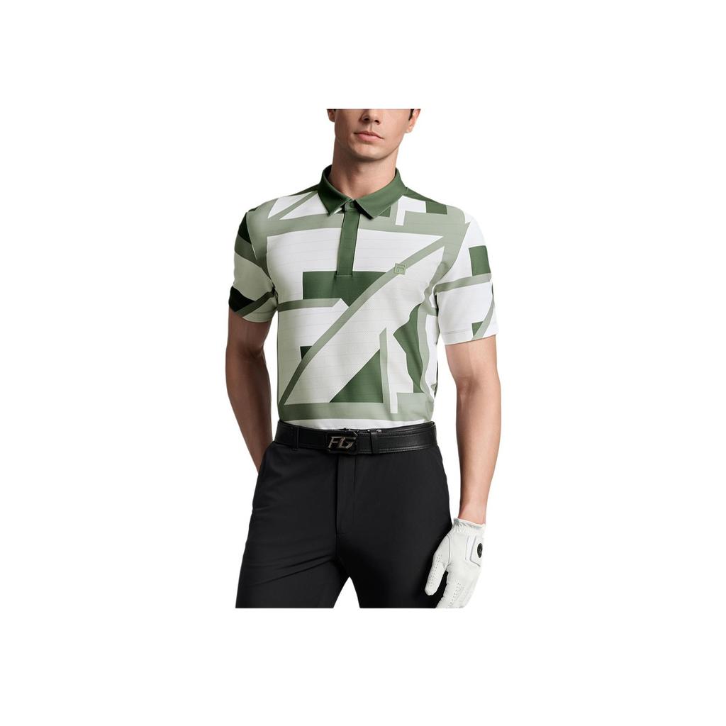 FILA Golf Elite Fashion Knitted Short Sleeve Polo Shirt Men tops A11M535105F-ZB