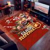Clash Royale Printed Absorbent Washable Carpet, Non-Slip Bathroom Mats, Kitchen Rugs, Yoga Mat,Living Room Entrance, Camping Picnic Rugs