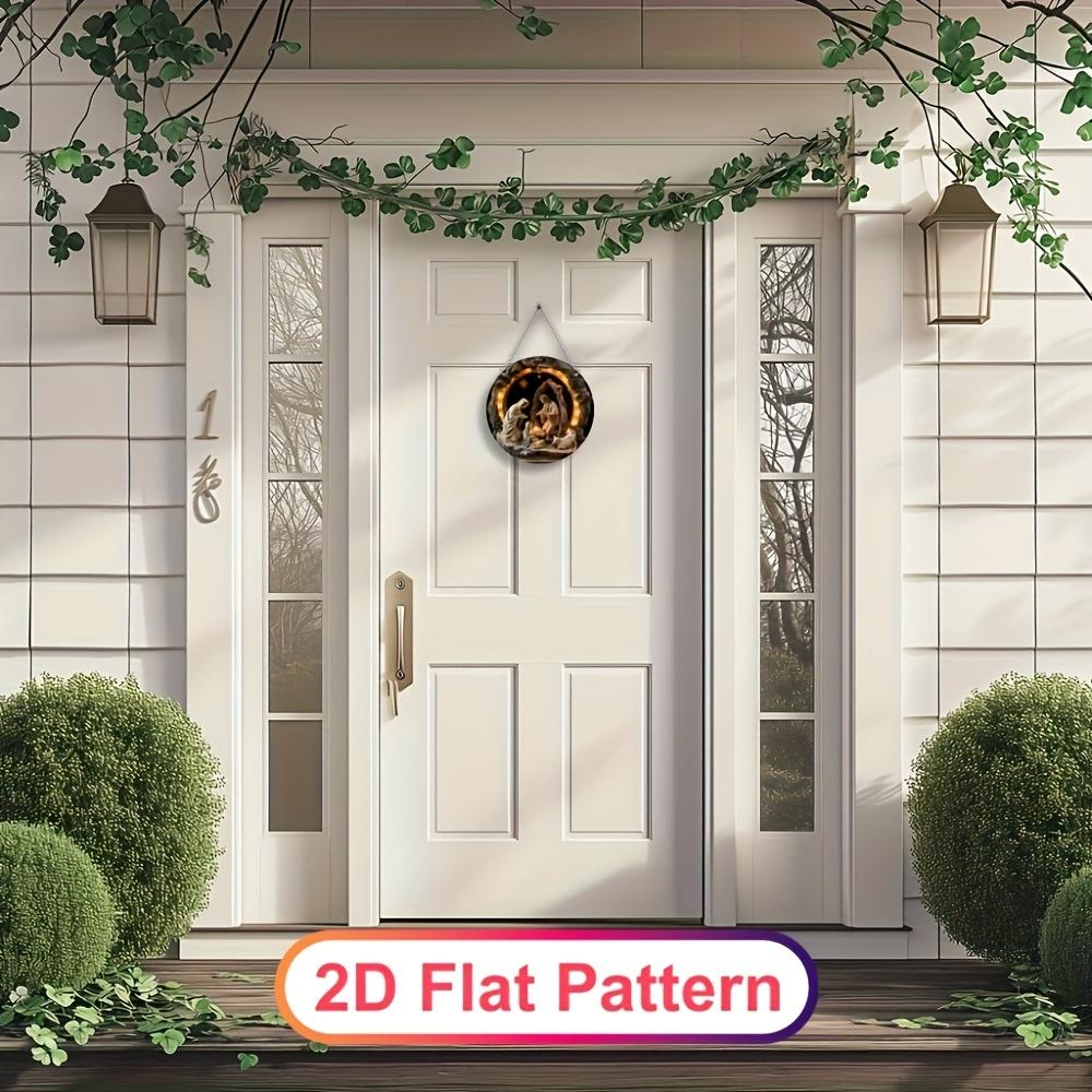 Bohemian Nativity Ornament. Religious Decor for Eid, Christmas & New Year Celebrations. Home & Outdoor Use.