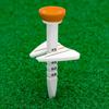 4pcs Plastic Golf Tees Height Adjustable Ball Tees Stable Golf Training Ball Tees Stand for Golfers Practice Accessories