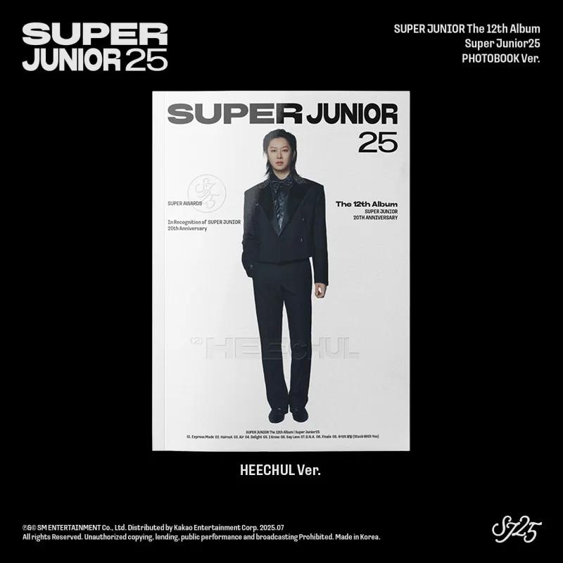 

(ПРЕДВАРИТЕЛЬНЫЙ ЗАКАЗ) SUPER JUNIOR - [SUPER JUNIOR25] 12-й альбом HEECHUL