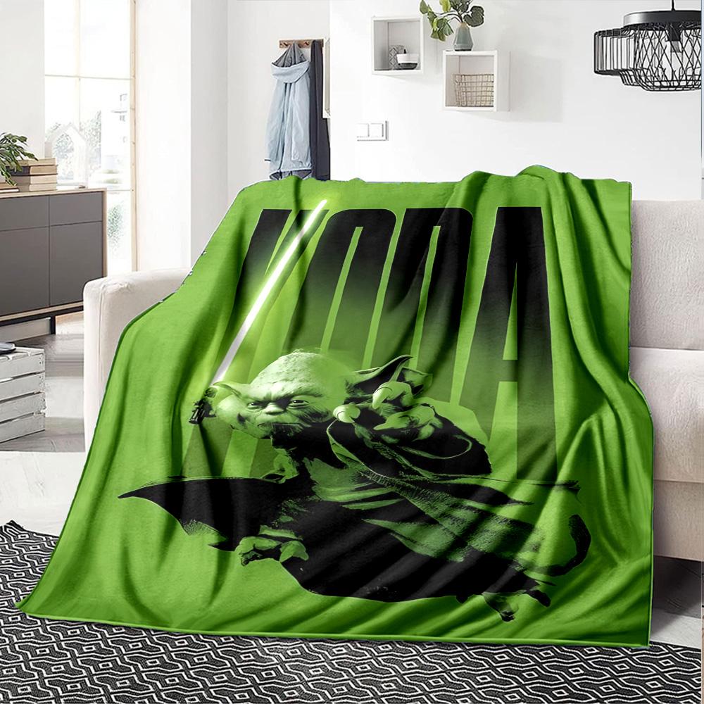 Star Wars Blanket Warmthful Decor Suitable for Seaside Livingroom Office All-Season Use Modern Perfect Gift for Relatives and Friends