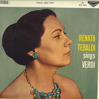 LP Schallplatte RENATA TEBALDI - Verdi: Großartiger Gesang SLC1054 LONDON Japan Obi Klassisch Gebraucht