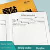 A4 Color Construction Logbook: Easy Access Side-by-Side Project Site Record