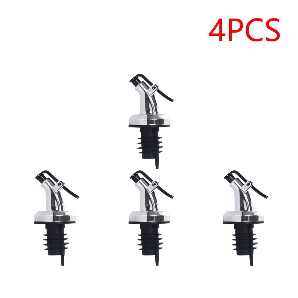 Leak-proof Oil Bottle Stopper Seal Lock Plug Food Grade Sauce Nozzle Liquor Dispenser Wine Pourer Kitchen SeasoningTools