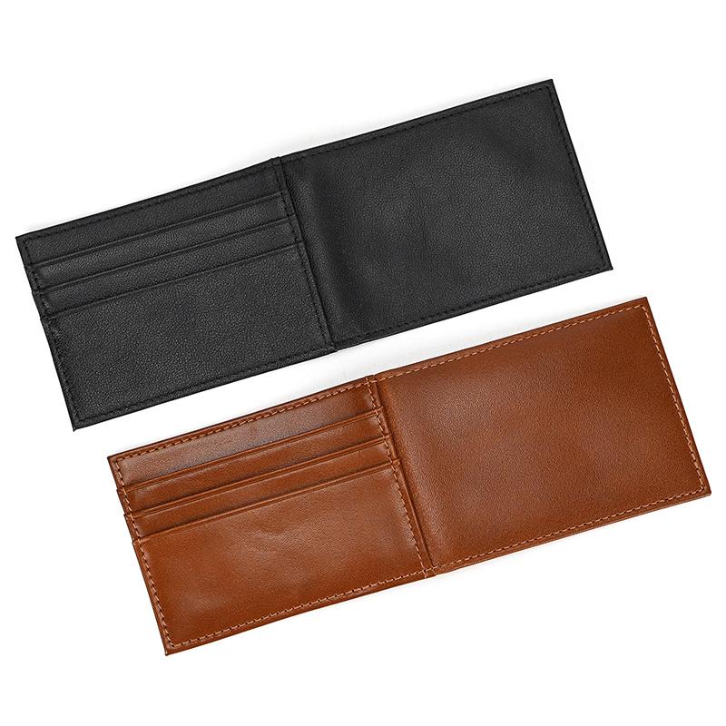 Casual Men's Short Wallet Genuine Leather Card Holders for Men Cowhide Credit Card Cover Wallet Slim Purse Card Case Women