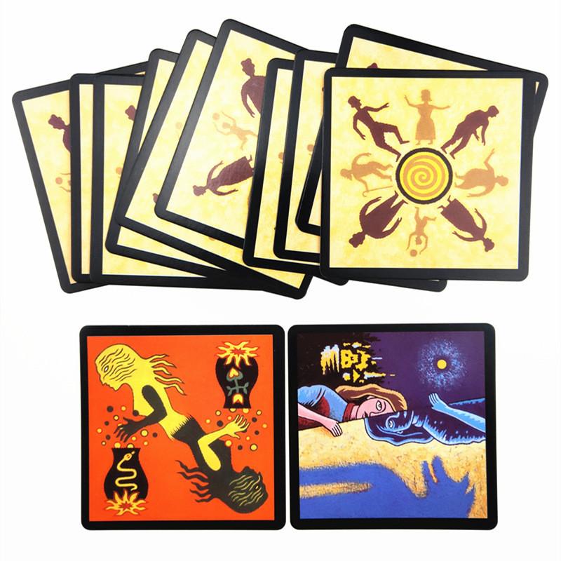 Set Gioco di Carte Licantropi Con 24 Carte Per Divertimento in Famiglia e Sviluppo dell'Intelligenza