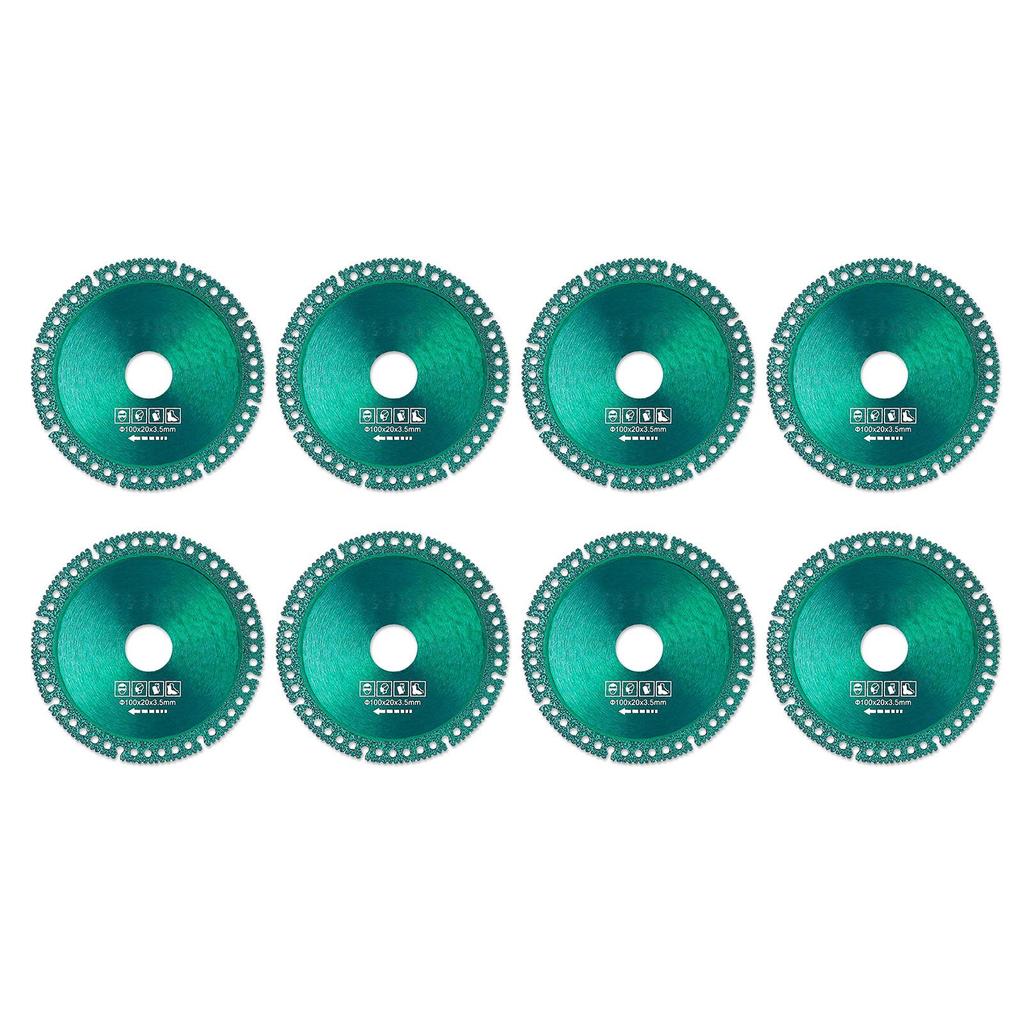 Cutting Saw Blade Multifunctional Incisive Smoothly Chip Removal Diamond Cutting Disc for Ceramic PVC Pipe 3/5/8PCS