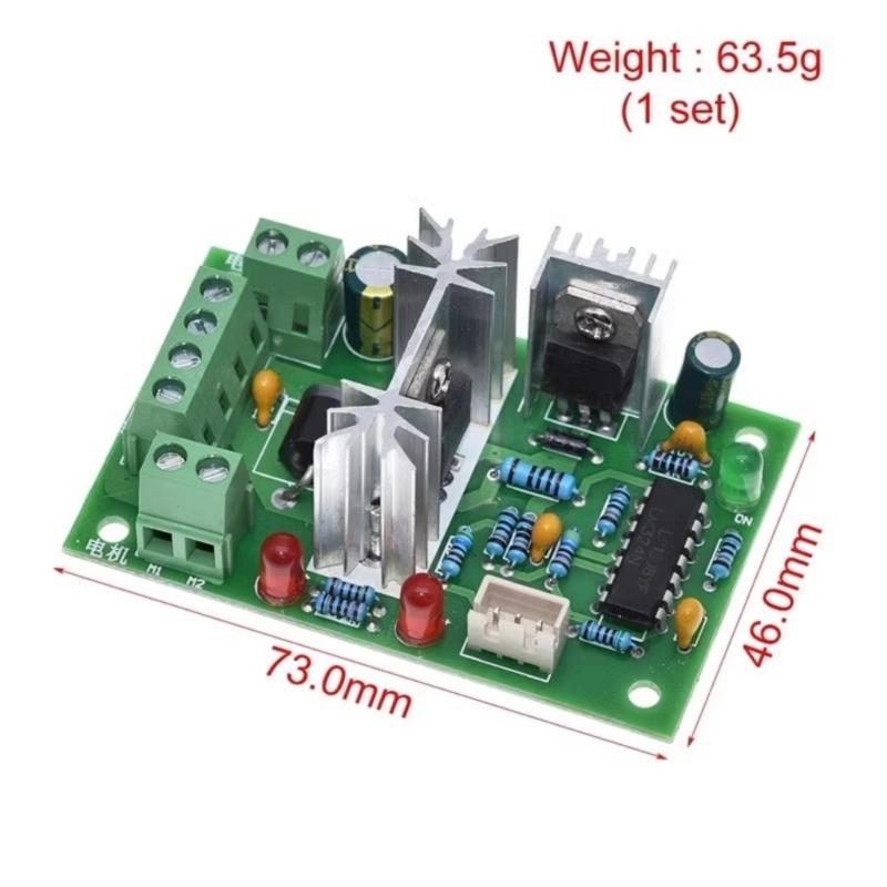 PWM DC10V-30V Motor Controller 10V 12V 24V 30V 120W Variable Geschwindigkeit Unterstützung Vorwärts Rückwärts