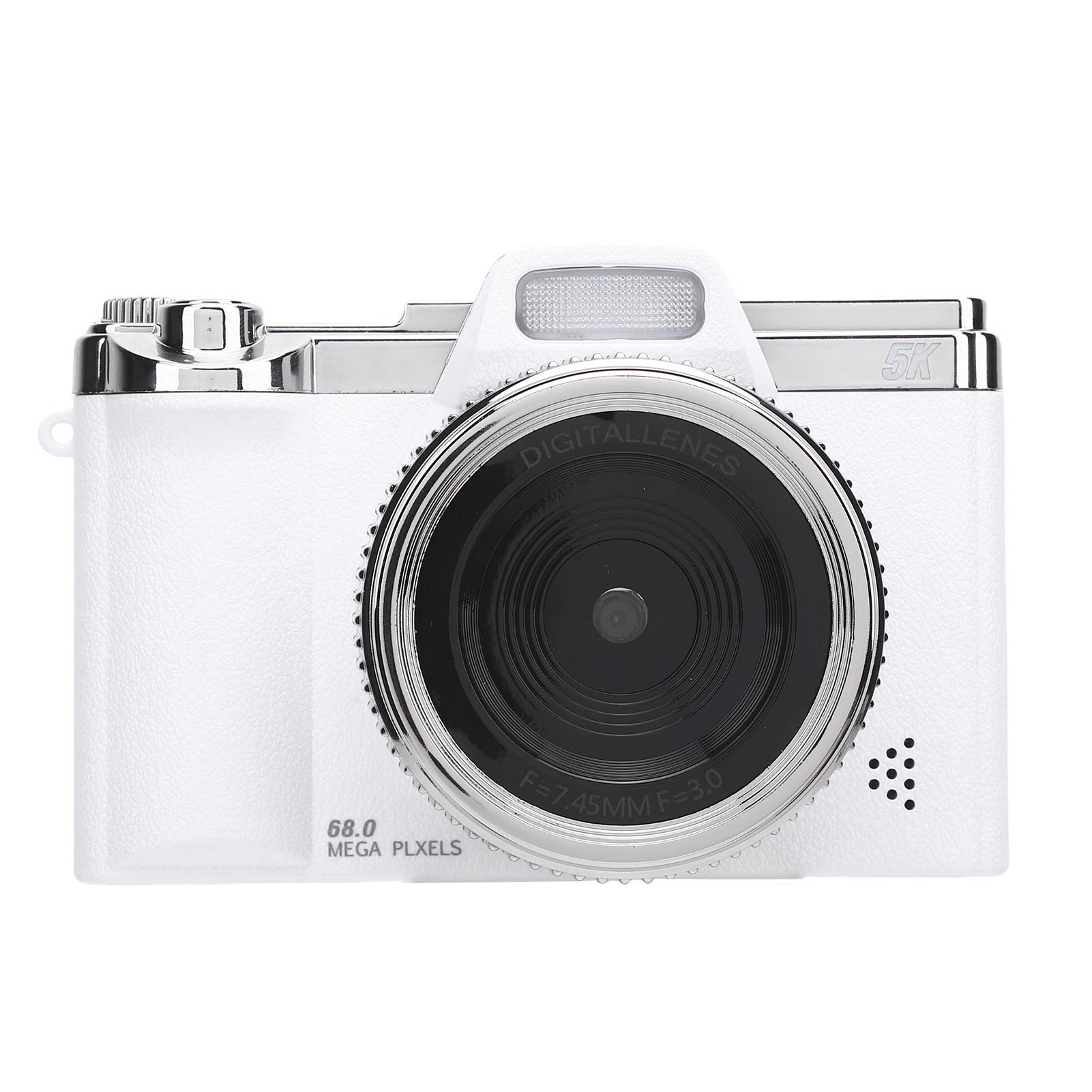 

Цифровий фотоапарат 64 МП пікселів 5K HD 16x зум AF автофокус Ретро компактна відеоблогерська тревел-камера